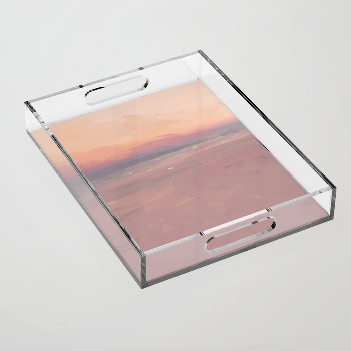 An Abstract Eternal Summer Acrylic Tray Gallery Image 1
