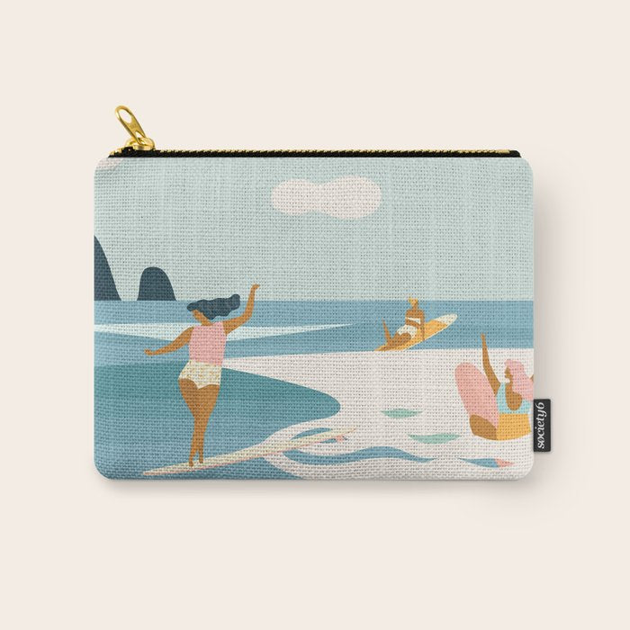 Wave Sisters Carry All Pouch Gallery Image 1