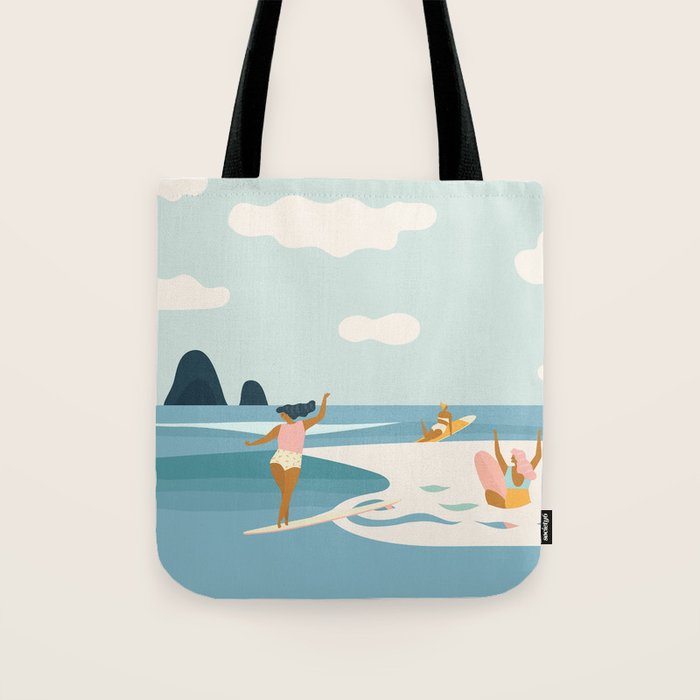 Wave Sisters Tote Bag Gallery Image 1