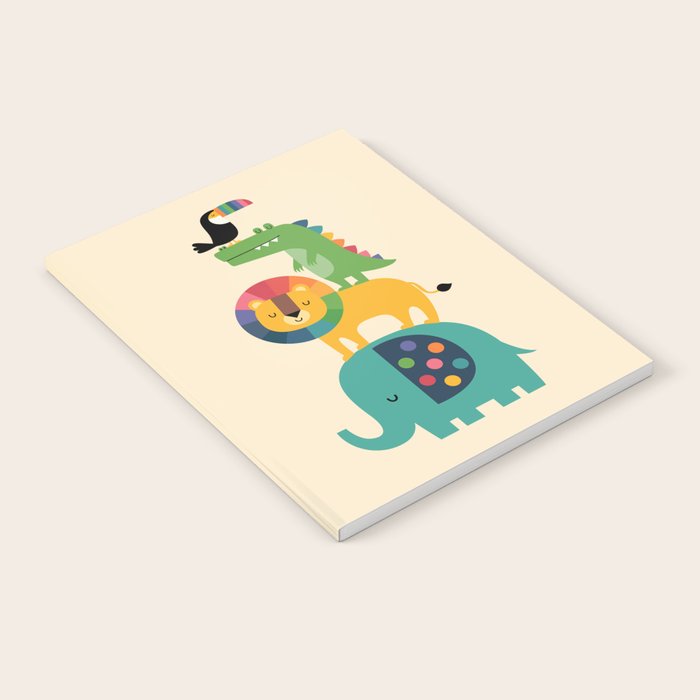 Rainbow Safari Notebook Gallery Image 1