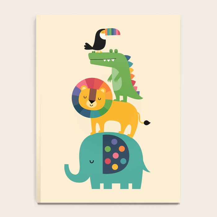 Rainbow Safari Notebook Gallery Image 4