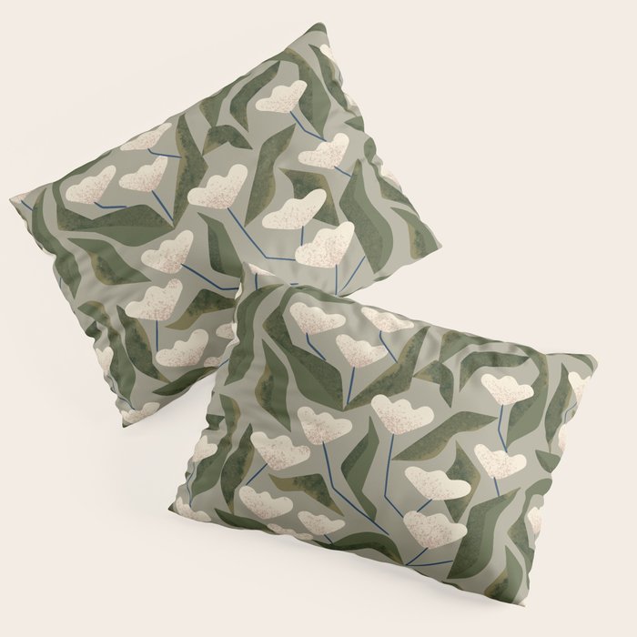 Snowdrops Pillow Sham Gallery Image 1