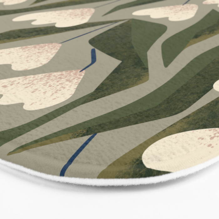Snowdrops Bath Mat Gallery Image 3