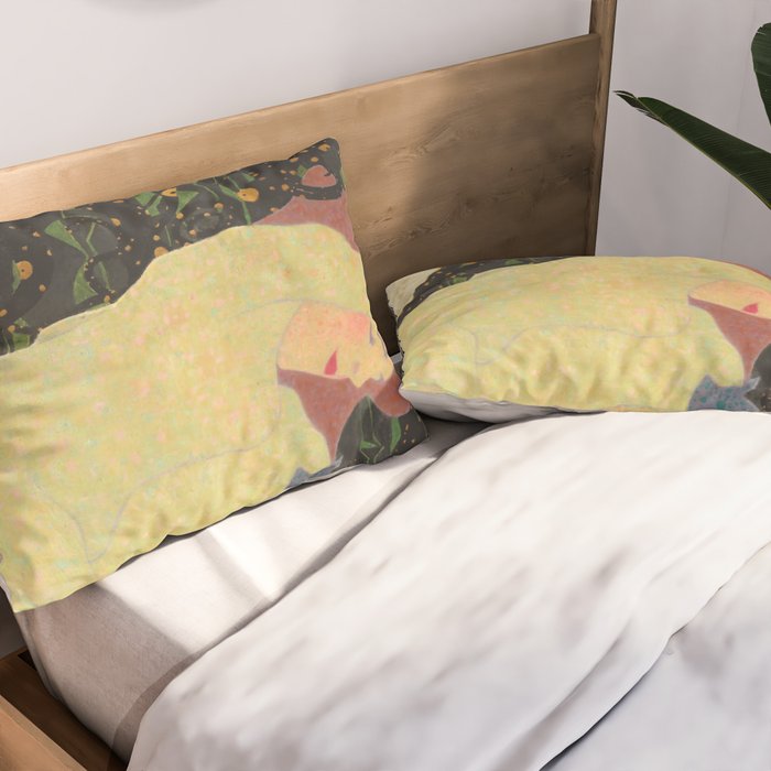 Egon Schiele "Daneae" Pillow Sham Gallery Image 2