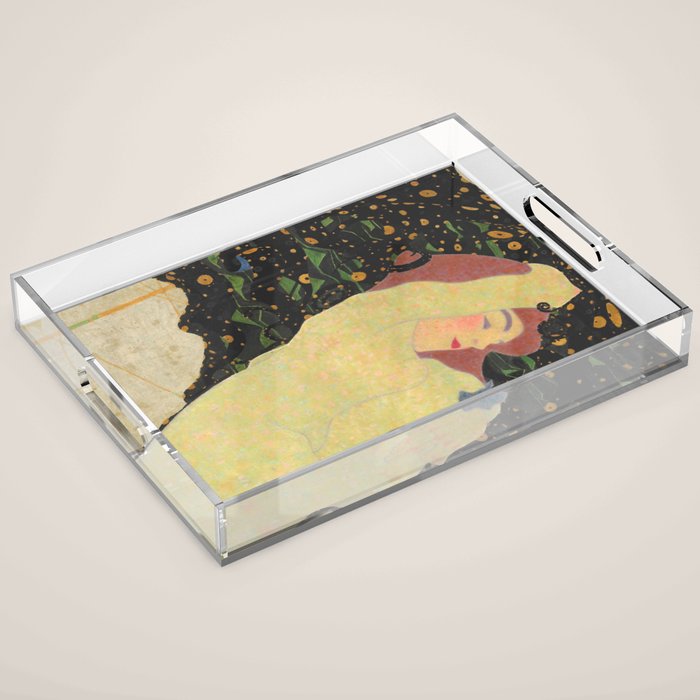 Egon Schiele "Daneae" Acrylic Tray Gallery Image 1
