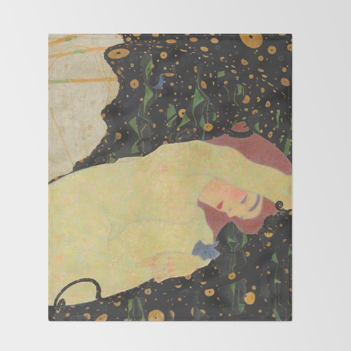 Egon Schiele "Daneae" Throw Blanket Gallery Image 2