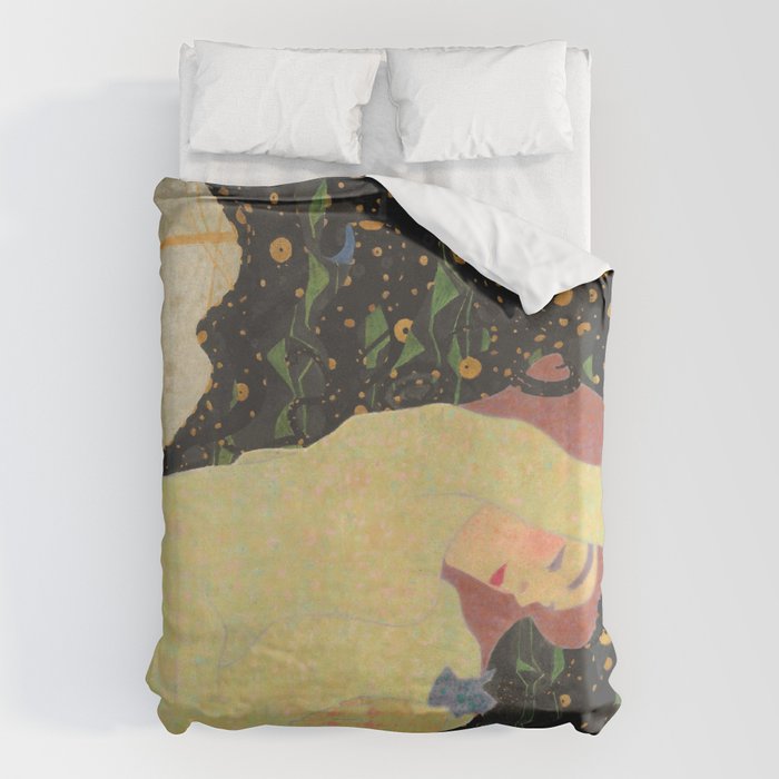 Egon Schiele "Daneae" Duvet Cover Gallery Image 1