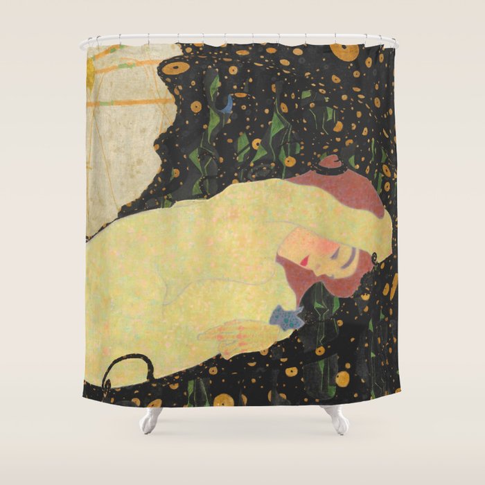 Egon Schiele "Daneae" Shower Curtain Gallery Image 1