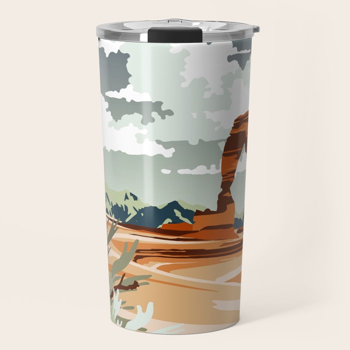 DELICATE ARCH MOAB UTAH Travel Mug Gallery Image 1