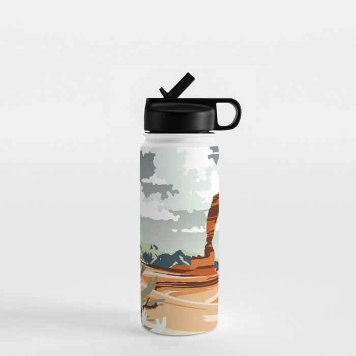 DELICATE ARCH MOAB UTAH Water Bottle Gallery Image 1