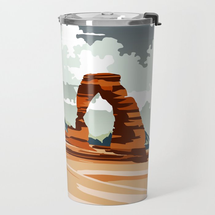 DELICATE ARCH MOAB UTAH Travel Mug Gallery Image 2