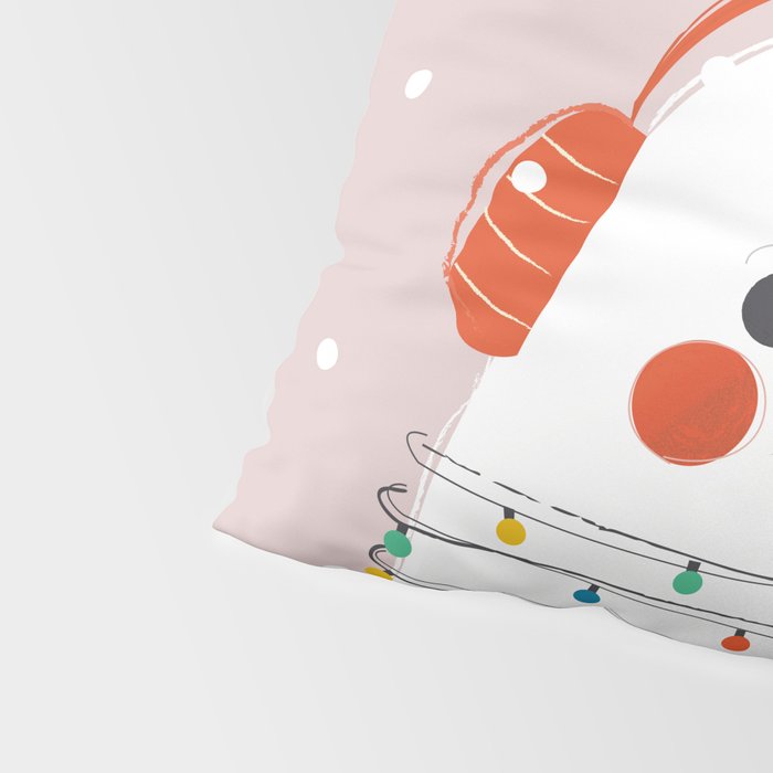 Christmas Animals - Cute Seal Pillow Sham Gallery Image 4