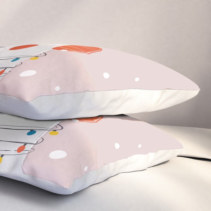 Christmas Animals - Cute Seal Pillow Sham Gallery Image 3