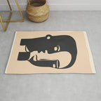 Pair of the Abstract Masks 08 Rug Gallery Image 1