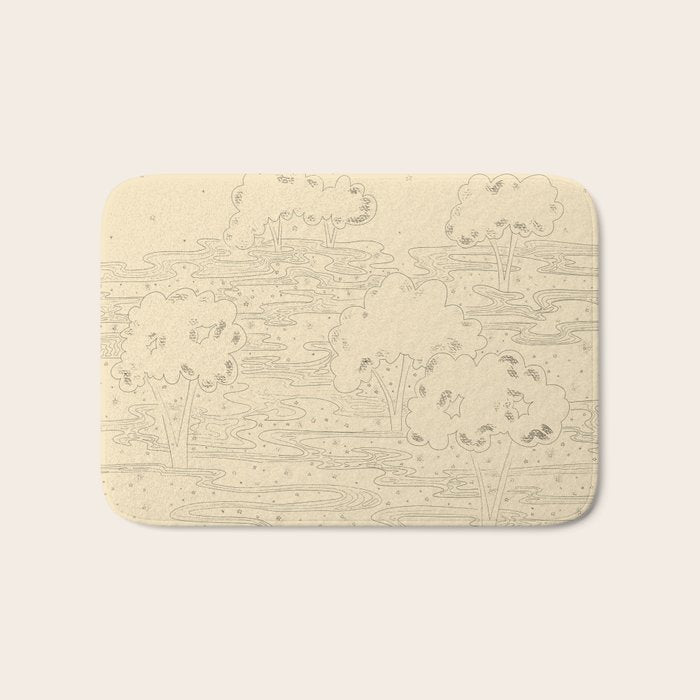 Bohemian Forest Bath Mat Gallery Image 1