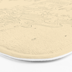 Bohemian Forest Bath Mat Gallery Image 3