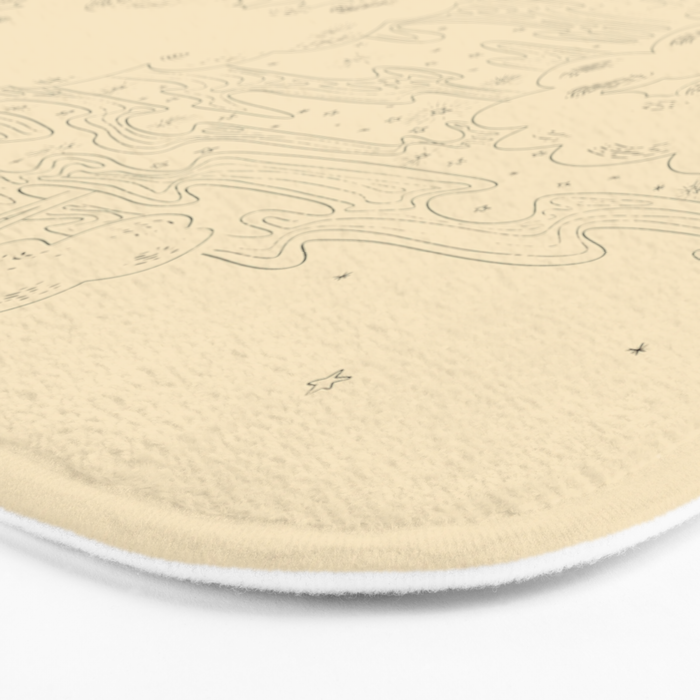 Bohemian Forest Bath Mat Gallery Image 3