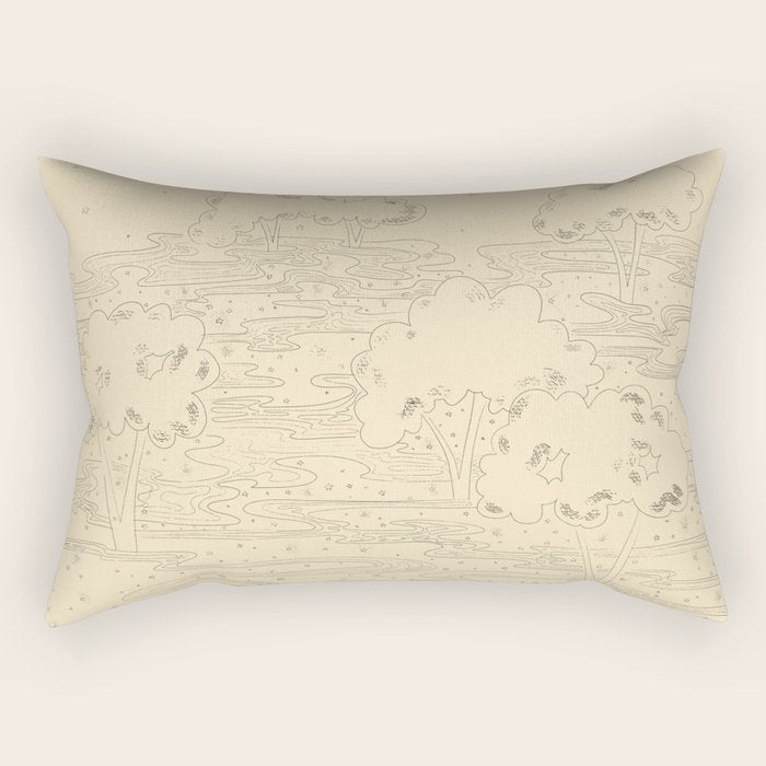 Bohemian Forest Rectangular Pillow Gallery Image 2