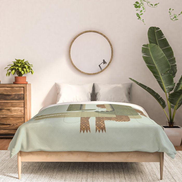 Whimsy Crocodile Comforter Gallery Image 3