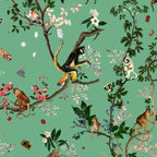 Monkey World Green Coffee Mug Gallery Image 2