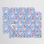 Apres Ski Dogs with Bows Placemat Gallery Image 1