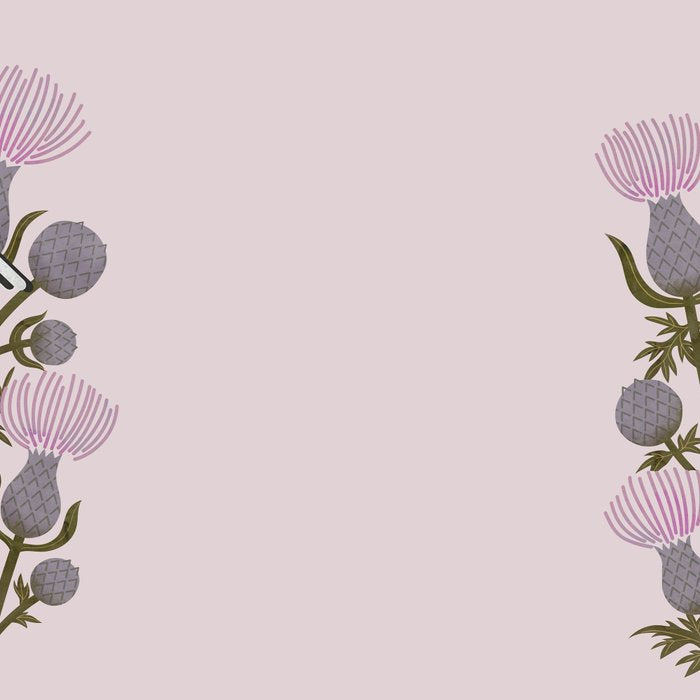 Goldfinch on Purple Thistles Coffee Mug Gallery Image 2