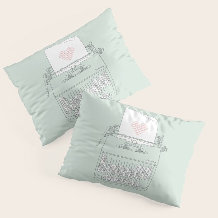 The Chemistry of Love Pillow Sham Gallery Image 1