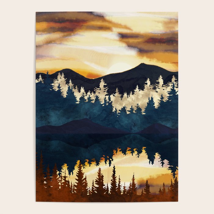 Fall Sunset Poster Gallery Image 4