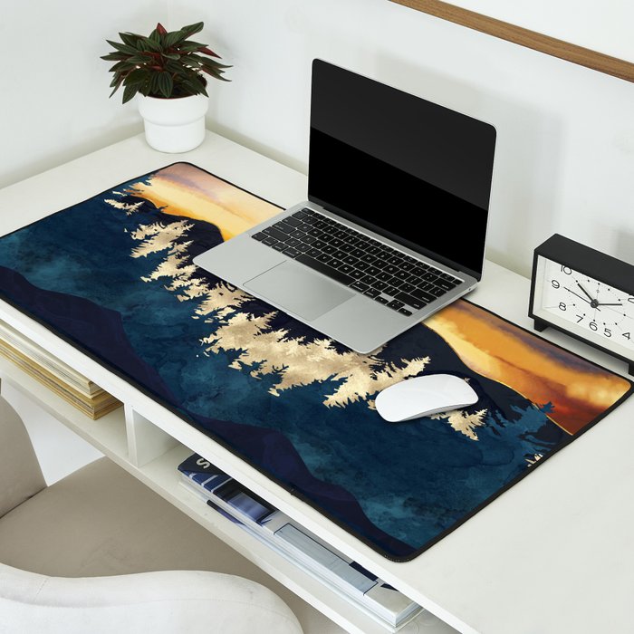 Fall Sunset Desk Mat Gallery Image 2