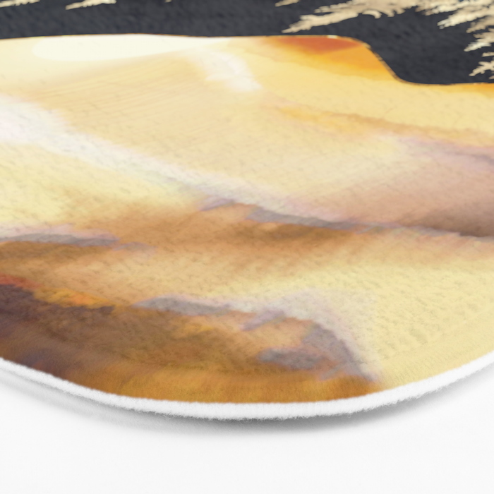 Fall Sunset Bath Mat Gallery Image 3