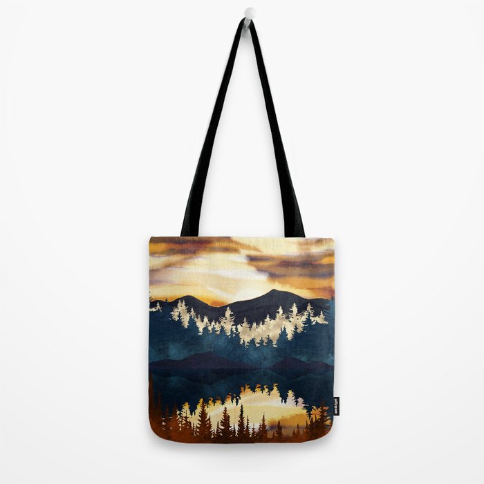 Fall Sunset Tote Bag Gallery Image 2