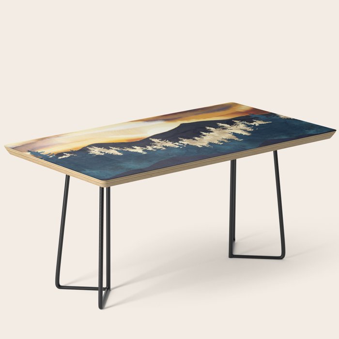 Fall Sunset Coffee Table Gallery Image 1