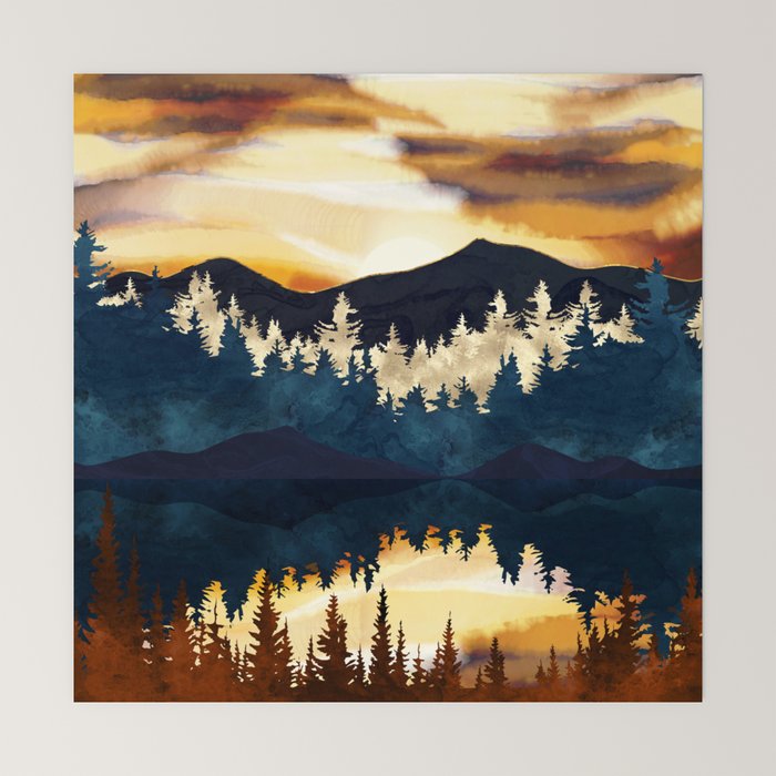 Fall Sunset Mini Art Print Gallery Image 6
