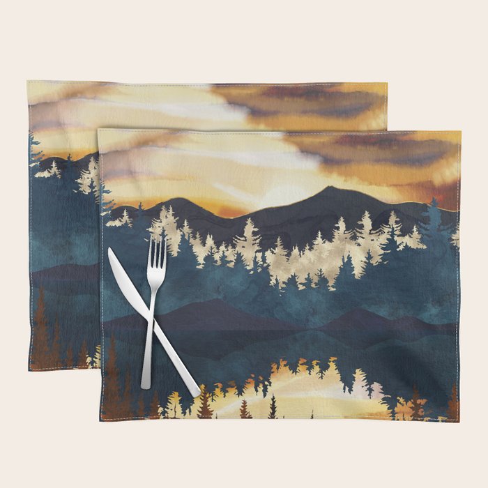 Fall Sunset Placemat Gallery Image 1