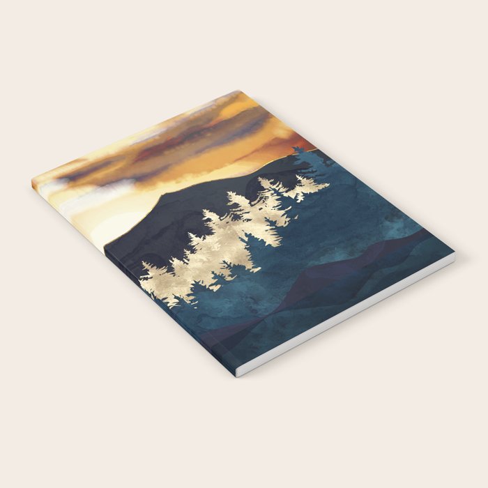 Fall Sunset Notebook Gallery Image 1