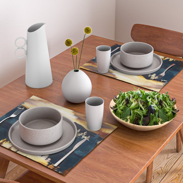 Fall Sunset Placemat Gallery Image 2