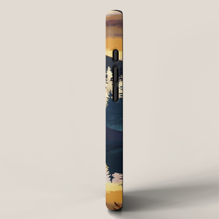 Fall Sunset iPhone Case Gallery Image 2