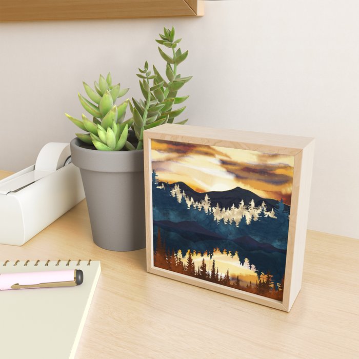 Fall Sunset Mini Art Print Gallery Image 2