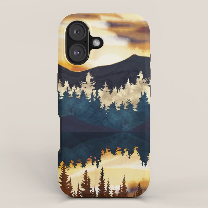 Fall Sunset iPhone Case Gallery Image 1