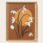 Beautiful Snowdrop Flowers 2 Serving Tray Gallery Image 1