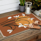 Beautiful Snowdrop Flowers 2 Outdoor Rug Gallery Image 2