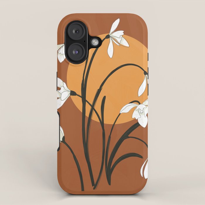 Beautiful Snowdrop Flowers 2 iPhone Case Gallery Image 1