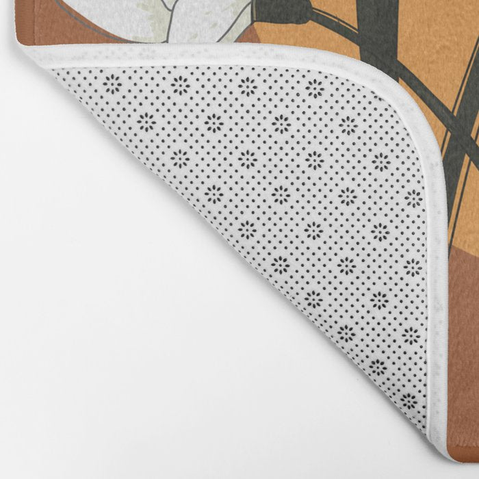Beautiful Snowdrop Flowers 2 Bath Mat Gallery Image 2