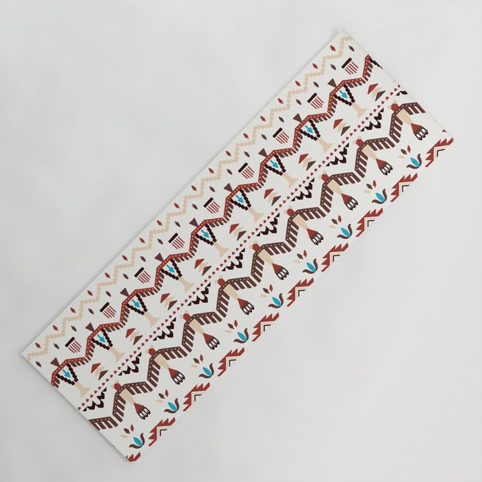 Native American 1 Yoga Mat Gallery Image 1