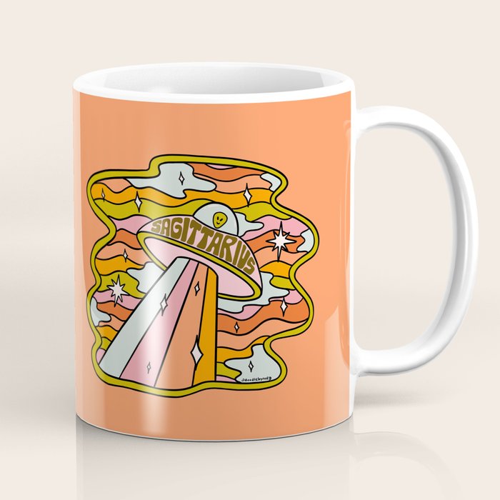 Sagittarius UFO Coffee Mug Gallery Image 1