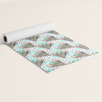 Colored diamonds and texture A Yoga Mat Gallery Image 2