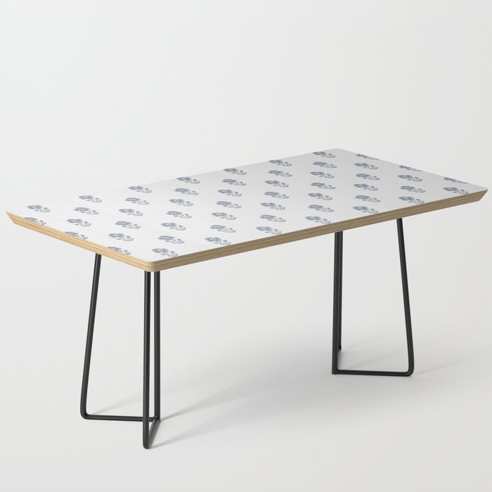 Hydrangea Block Print Coffee Table Gallery Image 1