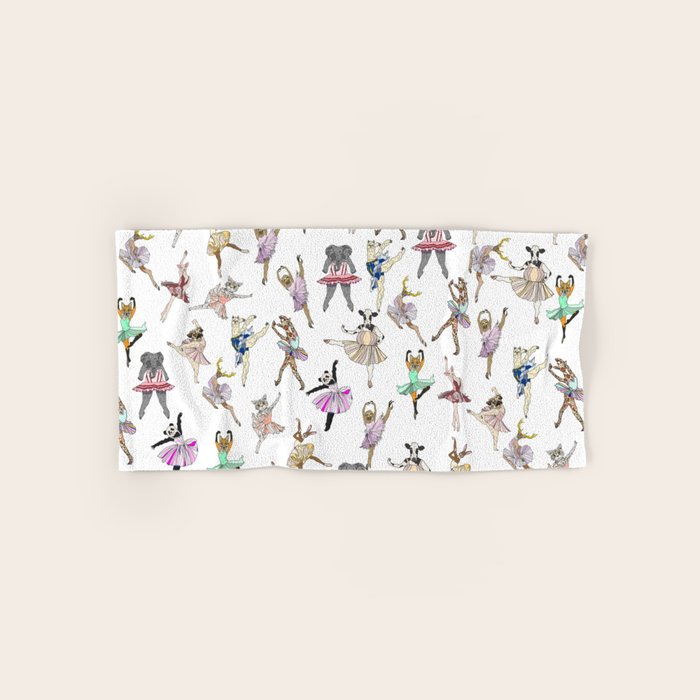 Animal Ballerinas Bath Towel Gallery Image 1