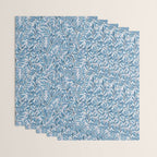 Romantic Botanica - Foliage in Light Blue Wrapping Paper Gallery Image 3