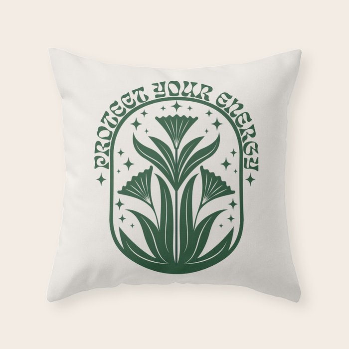 Protect Your Energy Throw Pillow Gallery Image 6